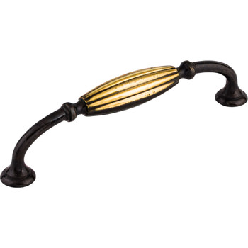 Top Knobs, Tuscany, 5 1/16" (128mm) Curved Pull, Dark Antique Brass - alt view