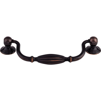 Top Knobs, Tuscany, 5 1/16" (128mm) Drop Pull, Tuscan Bronze