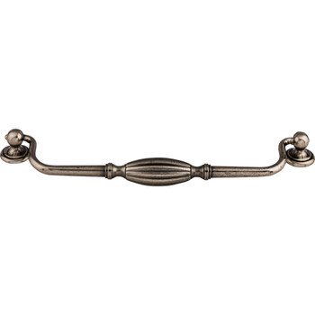 Top Knobs, Tuscany, 8 13/16" (224mm) Drop Pull, Pewter Antique