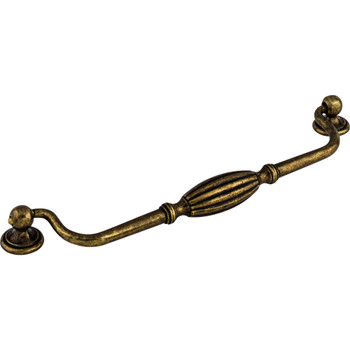 Top Knobs, Tuscany, 8 13/16" (224mm) Drop Pull, German Bronze - alt view