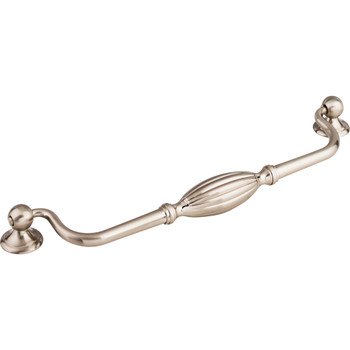 Top Knobs, Tuscany, 8 13/16" (224mm) Drop Pull, Brushed Satin Nickel - alt view