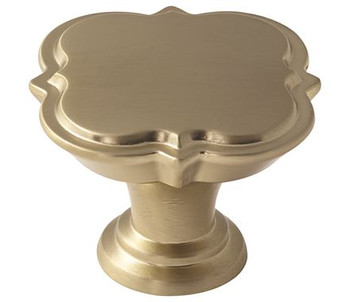 Amerock, Grace Revitalize, 1 3/4" Round Knob, Golden Champagne