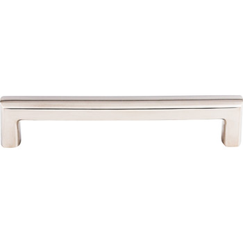 Top Knobs, Stainless Steel, 6 5/16" (160mm) Hollow Square End Pull, Polished Stainless Steel