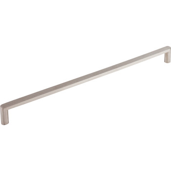 Top Knobs, Stainless Steel, 12 5/8" (320mm) Round Leg Straight Pull, Stainless Steel - alt view