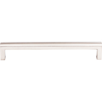 Top Knobs, Stainless Steel, 7 9/16" (192mm) Square Ended Pull, Stainless Steel