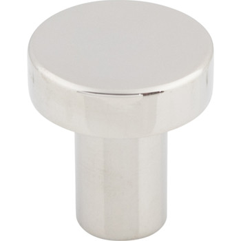 Top Knobs, Stainless Steel, 3/4" Diameter Top Round Knob, Polished Stainless Steel