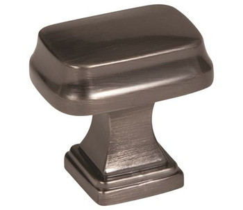 Amerock, Revitalize, 1 1/4" Length Rectangle Knob, Gunmetal