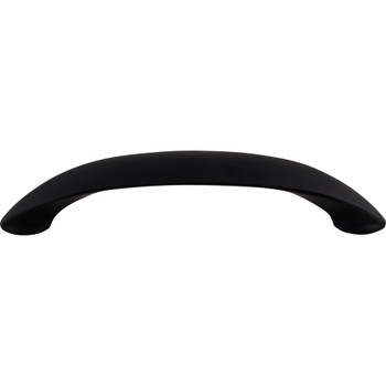 Top Knobs, Nouveau, New Haven, 5 1/16" (128mm) New Haven Pull, Flat Black