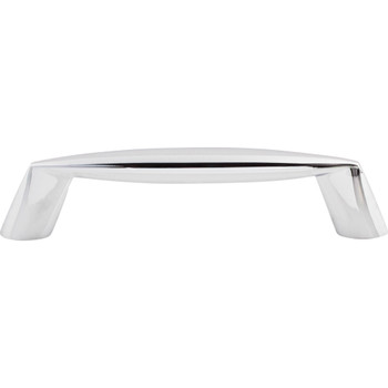 Top Knobs, Nouveau, Rung, 3 3/4" (96mm) Straight Pull, Polished Chrome