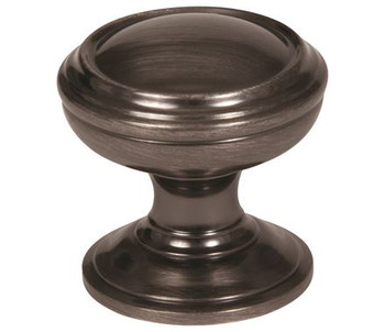 Amerock, Revitalize, 1 1/4" Round Knob, Gunmetal