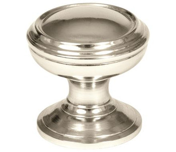 Amerock, Revitalize, 1 1/4" Round Smooth Top Knob, Polished Nickel