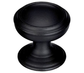 Amerock, Revitalize, 1 1/4" Round Smooth Top Knob, Black Bronze