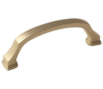 Amerock, Revitalize, 3 3/4" (96mm) Curved Pull, Golden Champagne