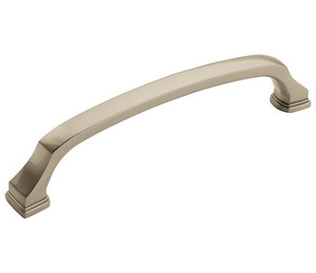 Amerock, Revitalize, 6 5/16" (160mm) Curved Pull, Satin Nickel