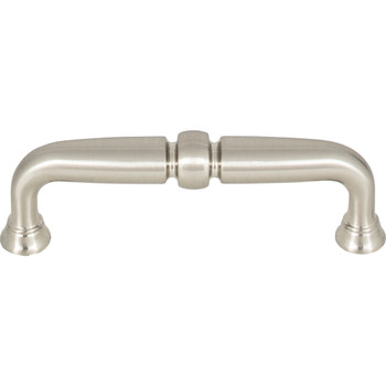 Top Knobs, Grace, Henderson, 3 3/4" (96mm) Straight Pull, Brushed Satin Nickel