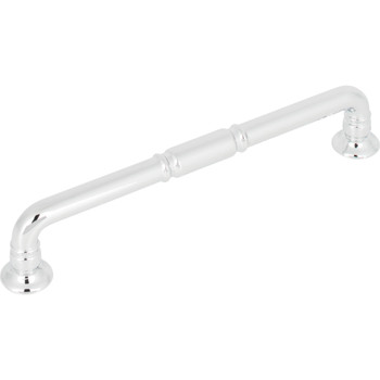Top Knobs, Grace, Kent, 6 5/16" (160mm) Straight Pull, Polished Chrome - alt view