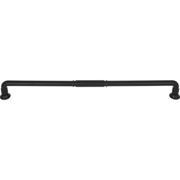 Top Knobs, Grace, Kent, 18" Appliance Pull, Flat Black