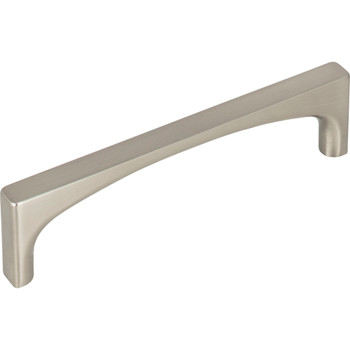 Top Knobs, Grace, Riverside, 3 3/4" (96mm) Square End Pull, Brushed Satin Nickel - alt view