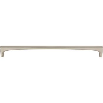 Top Knobs, Grace, Riverside, 8 13/16" (224mm) Square End Pull, Brushed Satin Nickel