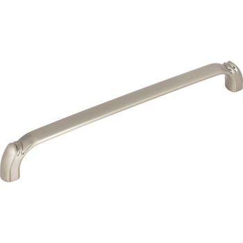 Top Knobs, Grace, Pomander, 7 9/16" (192mm) Curved Pull, Brushed Satin Nickel - alt view