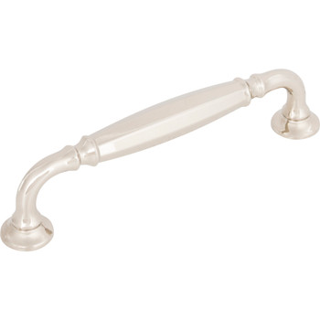 Top Knobs, Grace, Barrow, 5 1/16" (128mm) Straight Pull, Polished Nickel - alt view