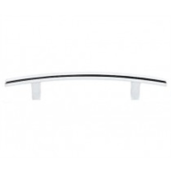 Alno, Arch, 4" Curved Bar Pull, Polished Chrome