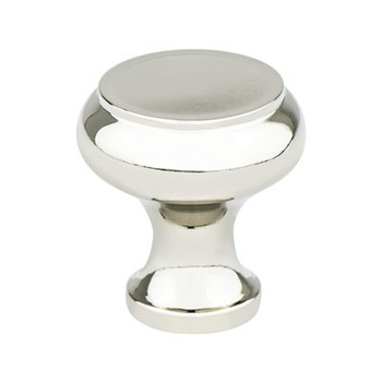 Berenson, Designers Group Ten, 1 1/4" Round Knob, Polished Nickel