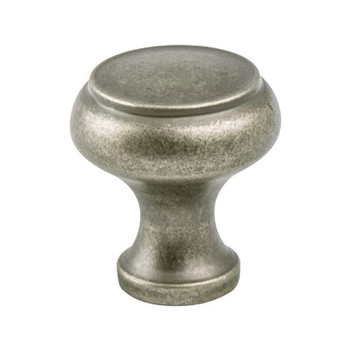 Berenson, Forte, 1 1/4" Round Knob, Weathered Nickel