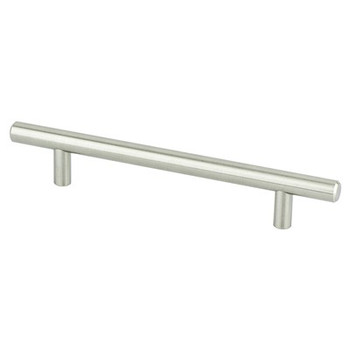 Berenson, Tempo, 5 1/16" (128mm) Bar Pull, Brushed Nickel