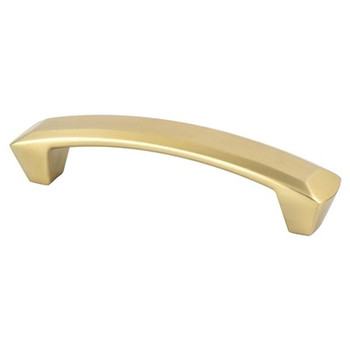 Berenson, Laura, 3 3/4" (96mm) Curved Pull, Modern Brushed Gold