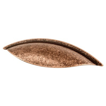 Berenson, Euro Rustica, 2 1/2" (64mm) Cup Pull, Rustic Copper