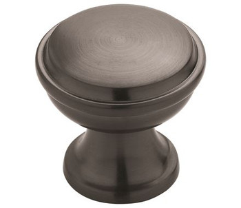 Amerock, Westerly, 1 3/16" (30mm) Round Knob, Graphite