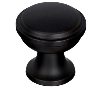 Amerock, Westerly, 1 3/16" (30mm) Round Knob, Black Bronze