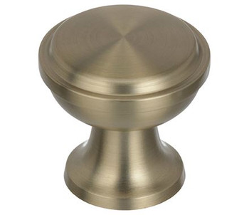 Amerock, Westerly, 1 3/16" (30mm) Round Knob, Golden Champagne