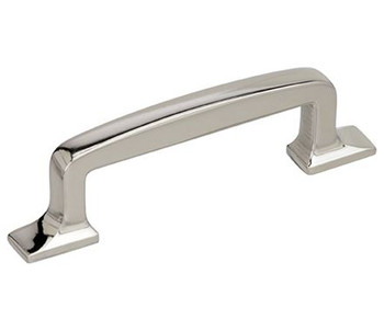 Amerock, Westerly, 3" Straight Pull, Polished Nickel