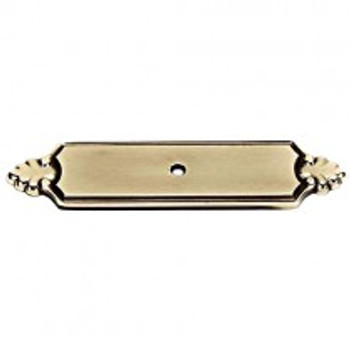 Alno, Bella, Knob Backplate, Polished Antique