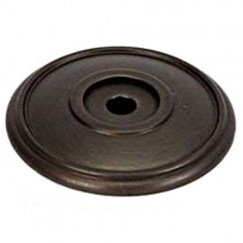 Alno, Classic Traditional, 1 5/8" Rosette / Knob Backplate, Chocolate Bronze