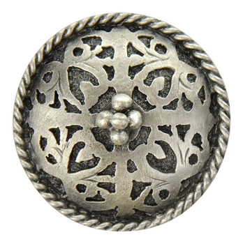 Notting Hill, Classic, Moroccan Jewel, 1 1/16" Knob, Antique Pewter