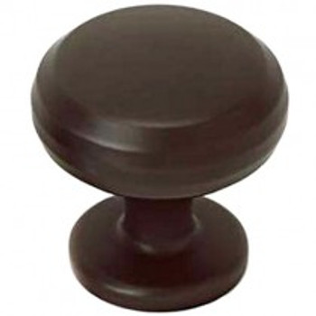 Alno, Knobs, 1" Round Knob, Chocolate Bronze