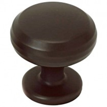 Alno, Knobs, 1 1/4" Round Knob, Chocolate Bronze