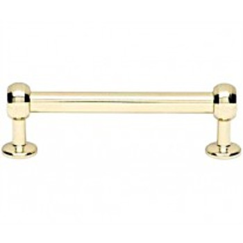 Alno, Pulls, 3 1/2" Bar Pull, Polished Brass