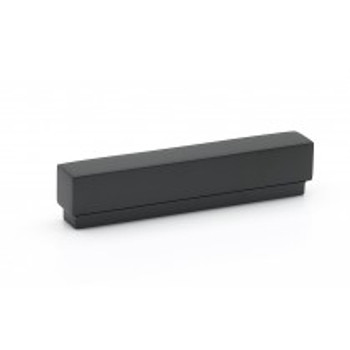 Alno, Simplicity, 4" Straight Pull, Matte Black