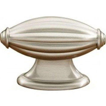 Alno, Tuscany, 1 7/8" Oval Knob, Satin Nickel