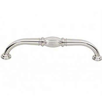 Alno, Tuscany, 6" Curved Pull, Polished Nickel