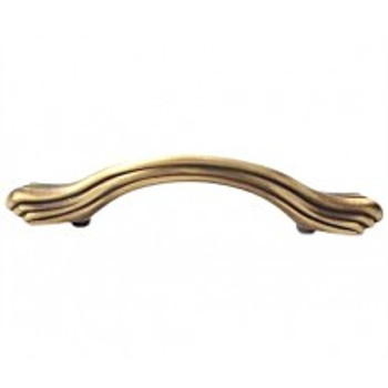 Alno, Venetian, 3" Curved Pull, Antique English Matte