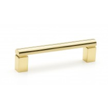 Alno, Vogue, 3" Straight Pull, Polished Brass