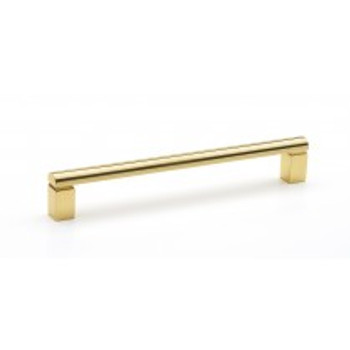 Alno, Vogue, 8" Straight Pull, Polished Brass