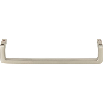 Atlas Homewares, Logan, 6 5/16" (160mm) Straight Pull, Brushed Nickel - alt view