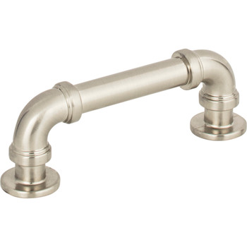 Atlas Homewares, Steam Punk, 3" Straight Pull, Brushed Nickel - alt view 1