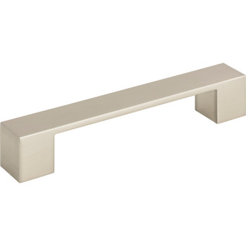 Atlas Homewares, Wide Square, 5 1/16" (128mm) Square Ended Pull, Brushed Nickel - alt view 1